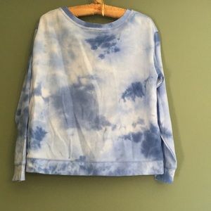 Splendid size Medium waffle knit tie dye top